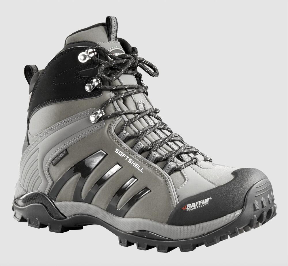 NEW BAFFIN men's zone boots in charcoal